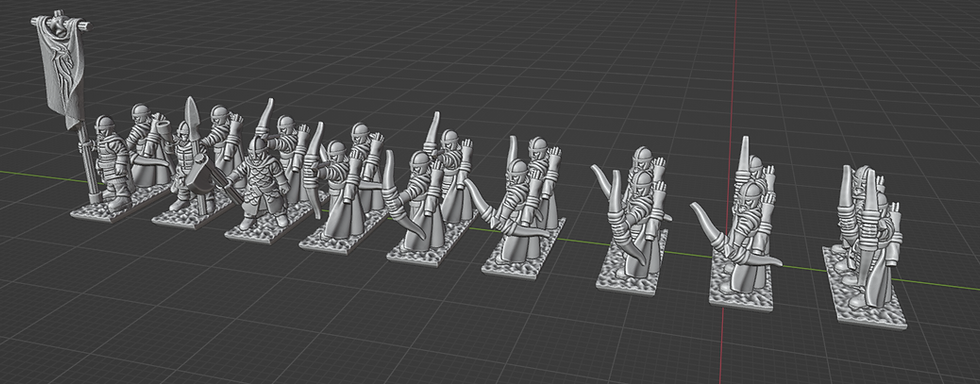 Horse Lords - 10mm - By Rok Minis & Wakes Emporium
