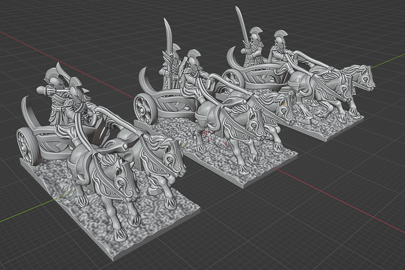 Imperial Elves - 10mm - By Rok Minis & Wakes Emporium