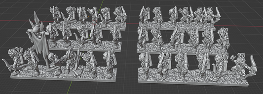 Goblin Army - 10mm - By Rok Minis & Wakes Emporium