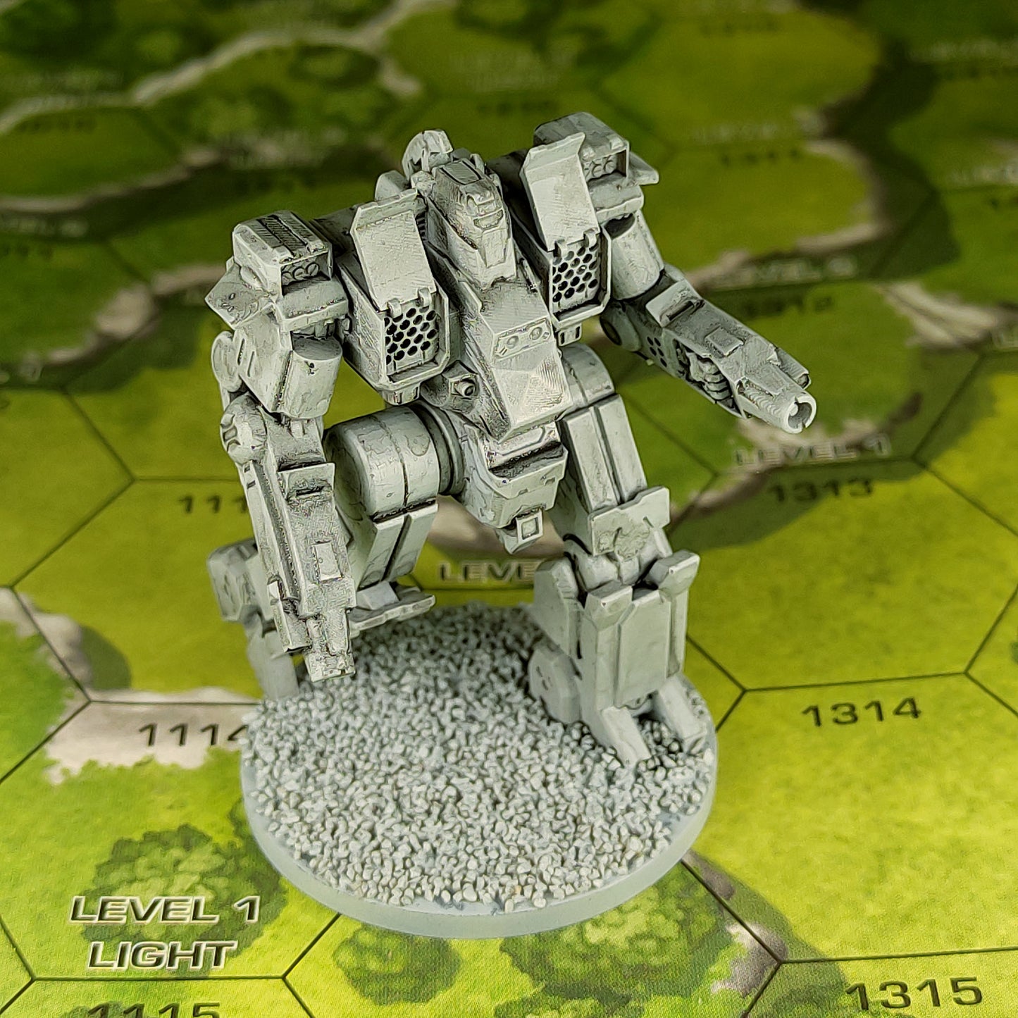 HYPERION ONE-PIECE VERSION - Alternate Battletech Model - By Sir Mortimer Bombito