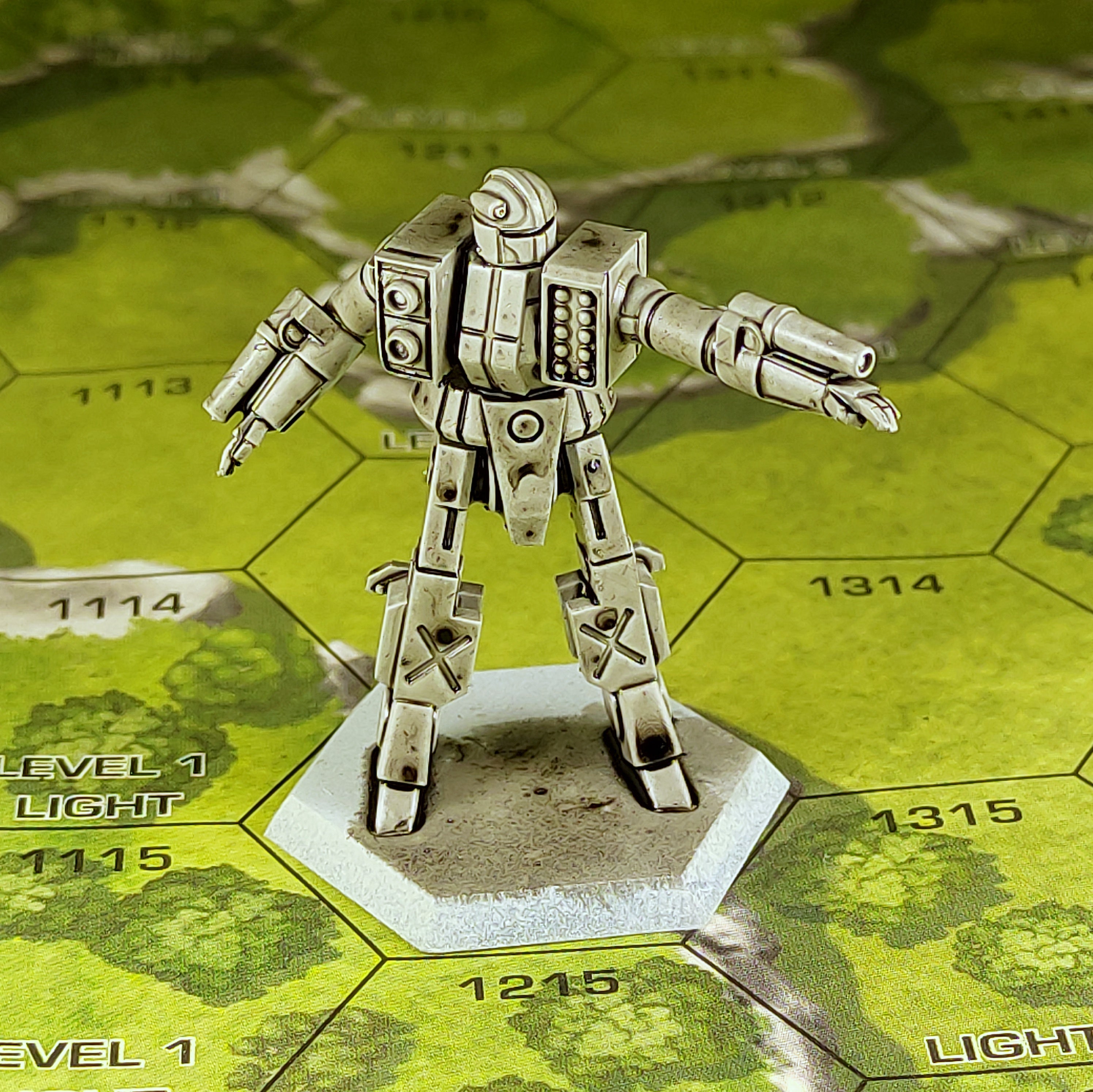 Battletech Model Kit QUICKDROW ONE-PIECE - Alternate Battletech Model - By Sir Mortimer Bom ...