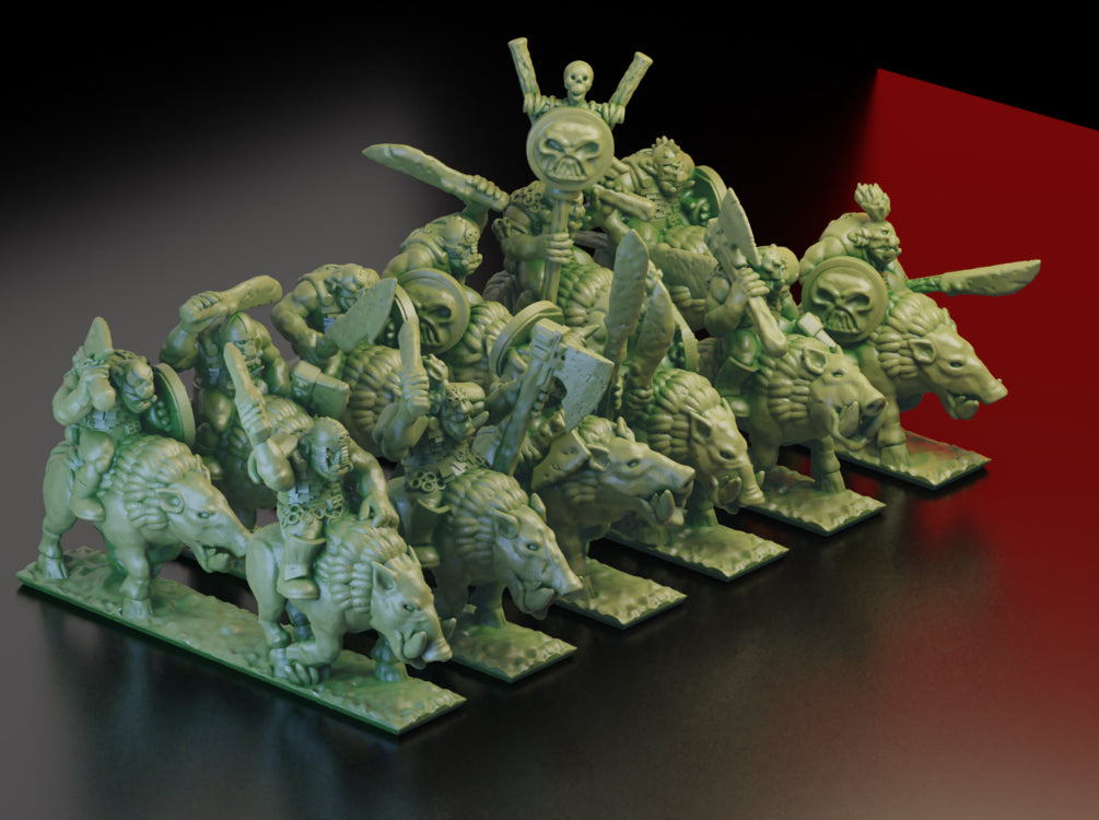 Orc Army by Wakes Emporium - 10mm