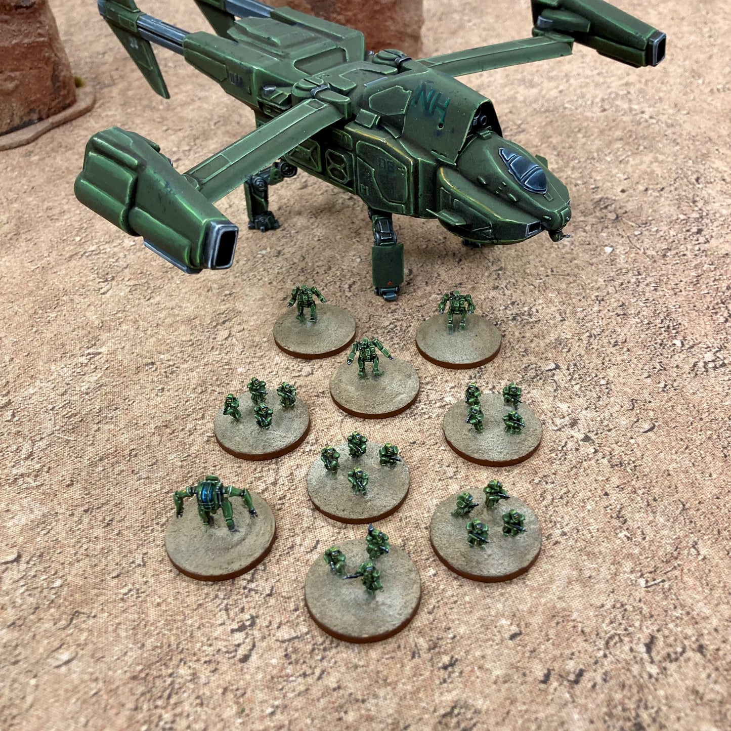 Starship Troopers Retrieval Ship - 6mm/8mm Epic - Crow Industries