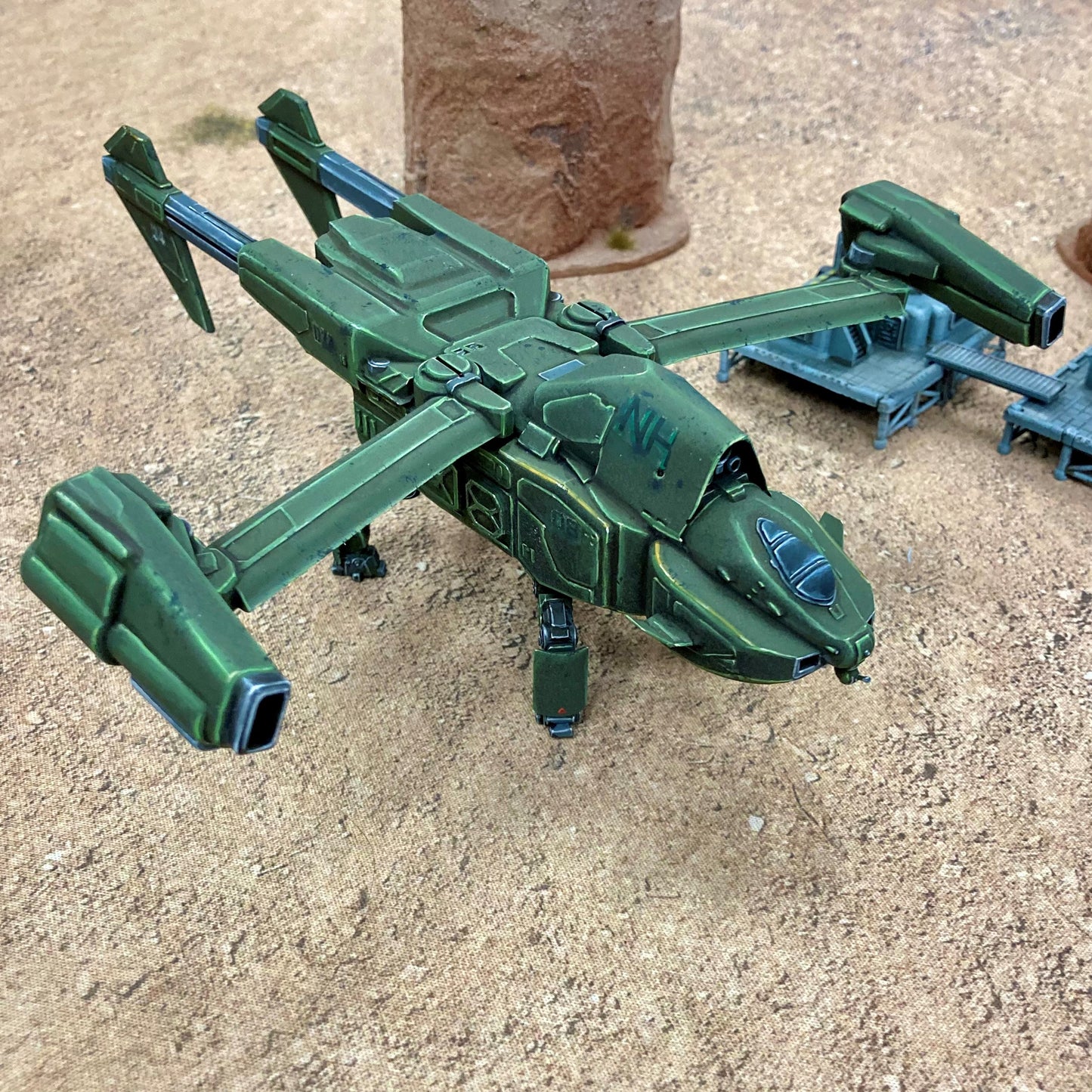 Starship Troopers Retrieval Ship - 6mm/8mm Epic - Crow Industries