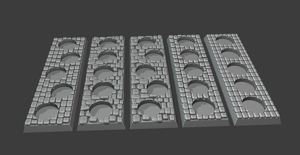 Epic Cobblestone Stands - 6mm/8mm Epic - Wakes Emporium