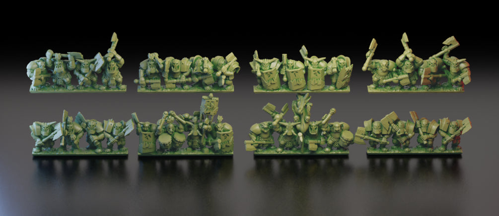 Orc Army by Wakes Emporium - 10mm