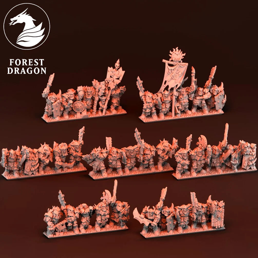 Dwarf Demonsmith Army - 10mm - By Forest Dragon