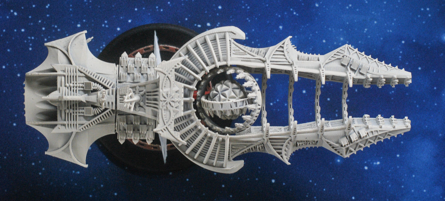 Omega 13 Class Battleship Dark Cathedral Fleet - Nofixedforge
