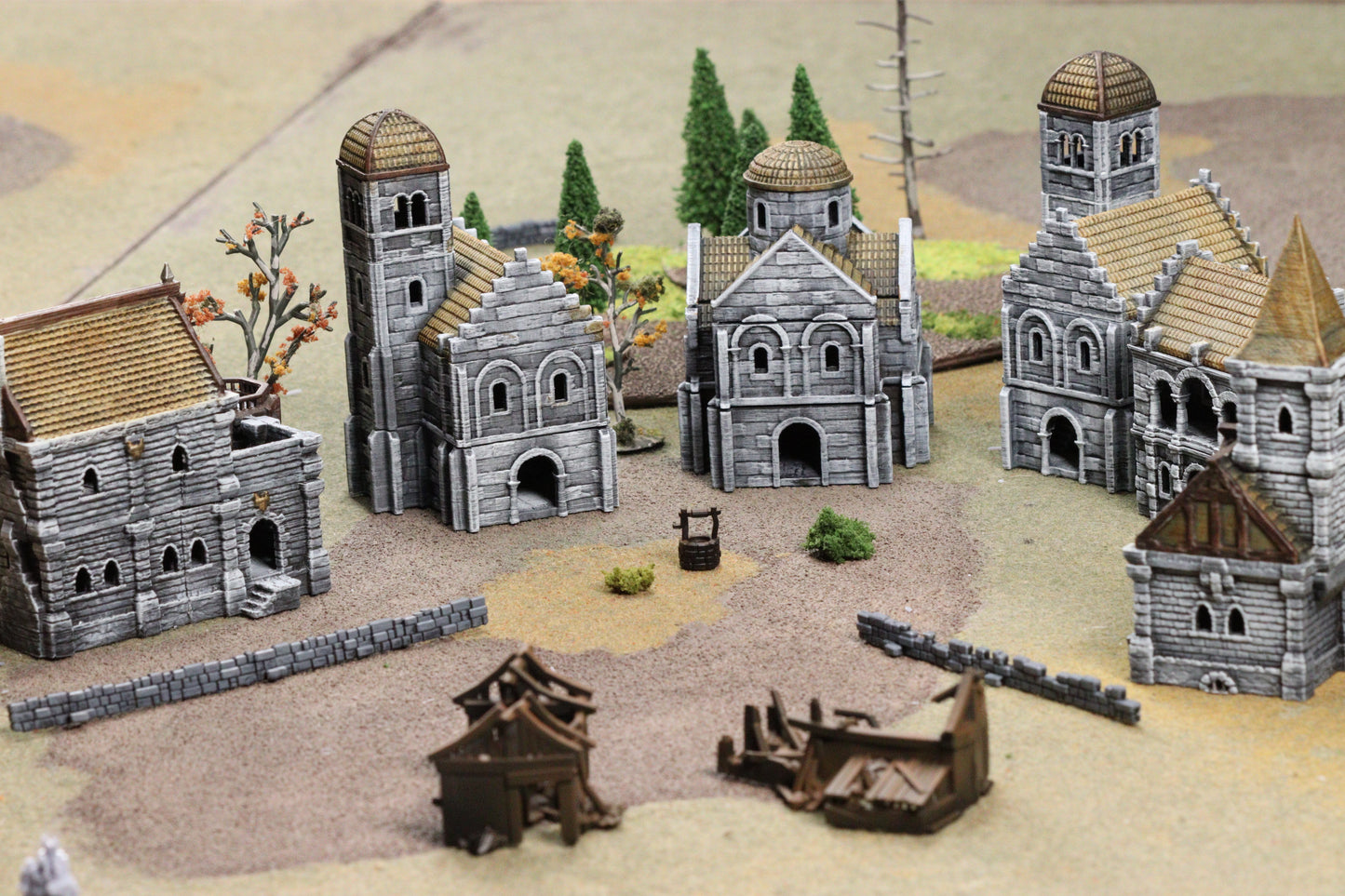 10mm Dark Realms Arkenfel - House Terrain Pack