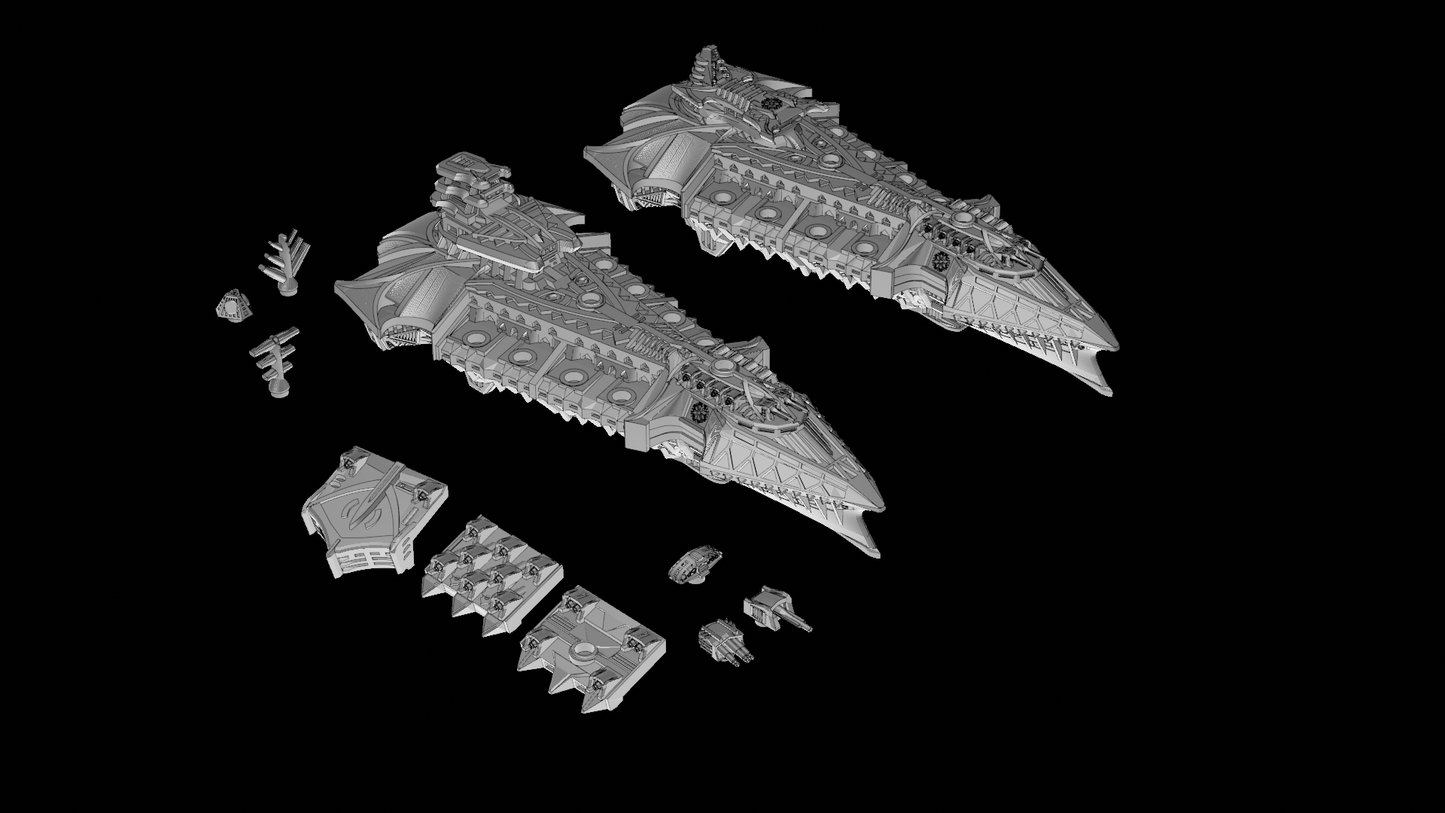 Crypt Class Cruiser Dark Cathedral Fleet - Nofixedforge