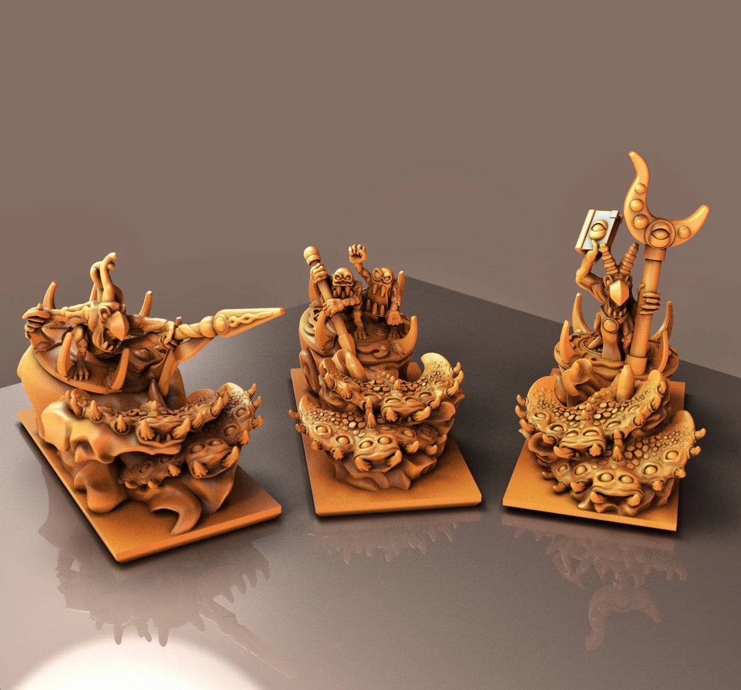 Daemon army - 10mm - Ankylo