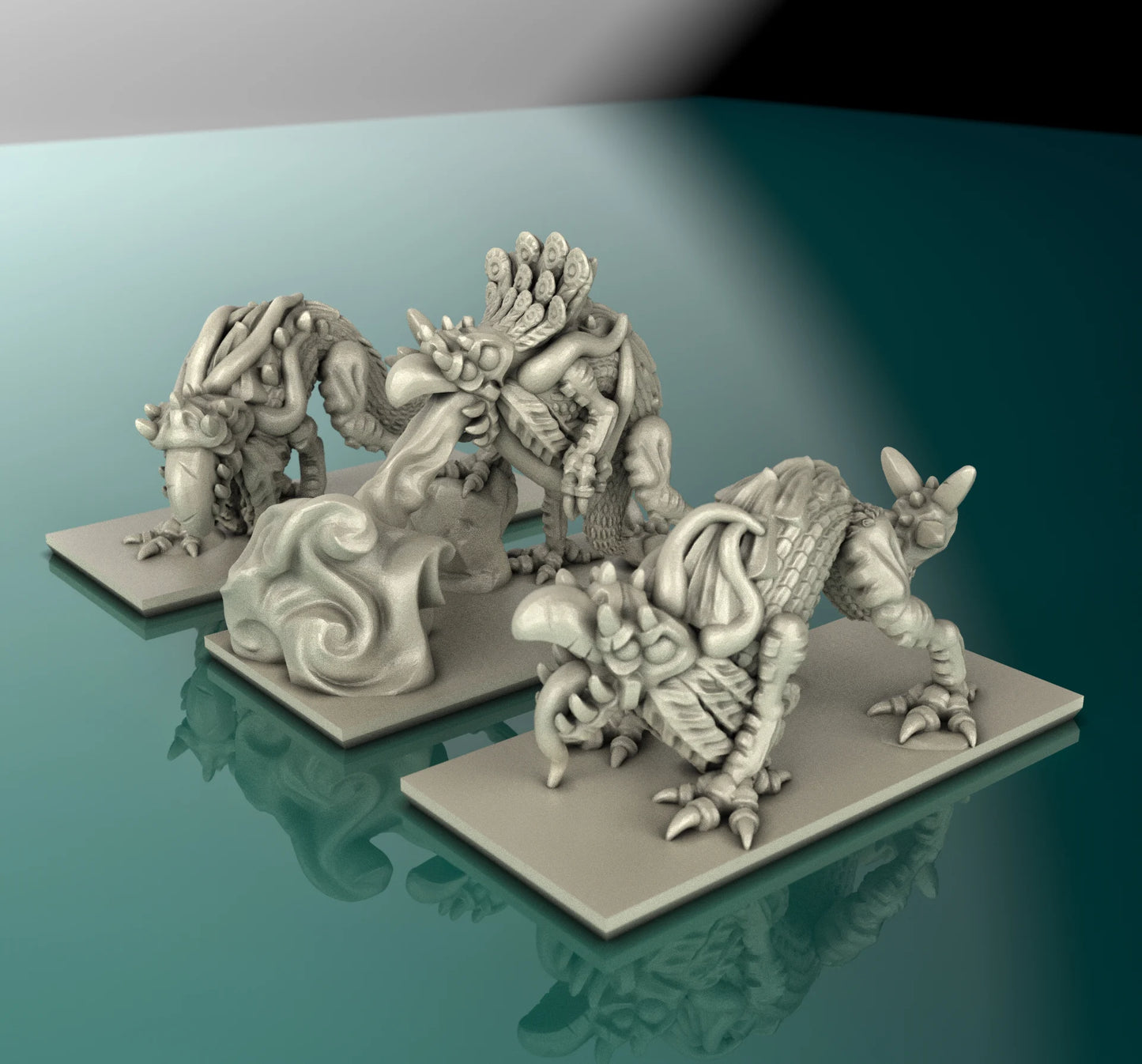 Daemon army - 10mm - Ankylo