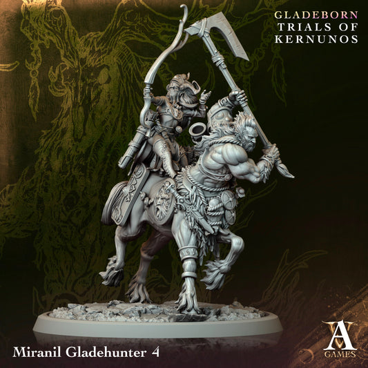 Gladeborn Trials of Kernunos Miranil Gladehunters - Archvillian Games