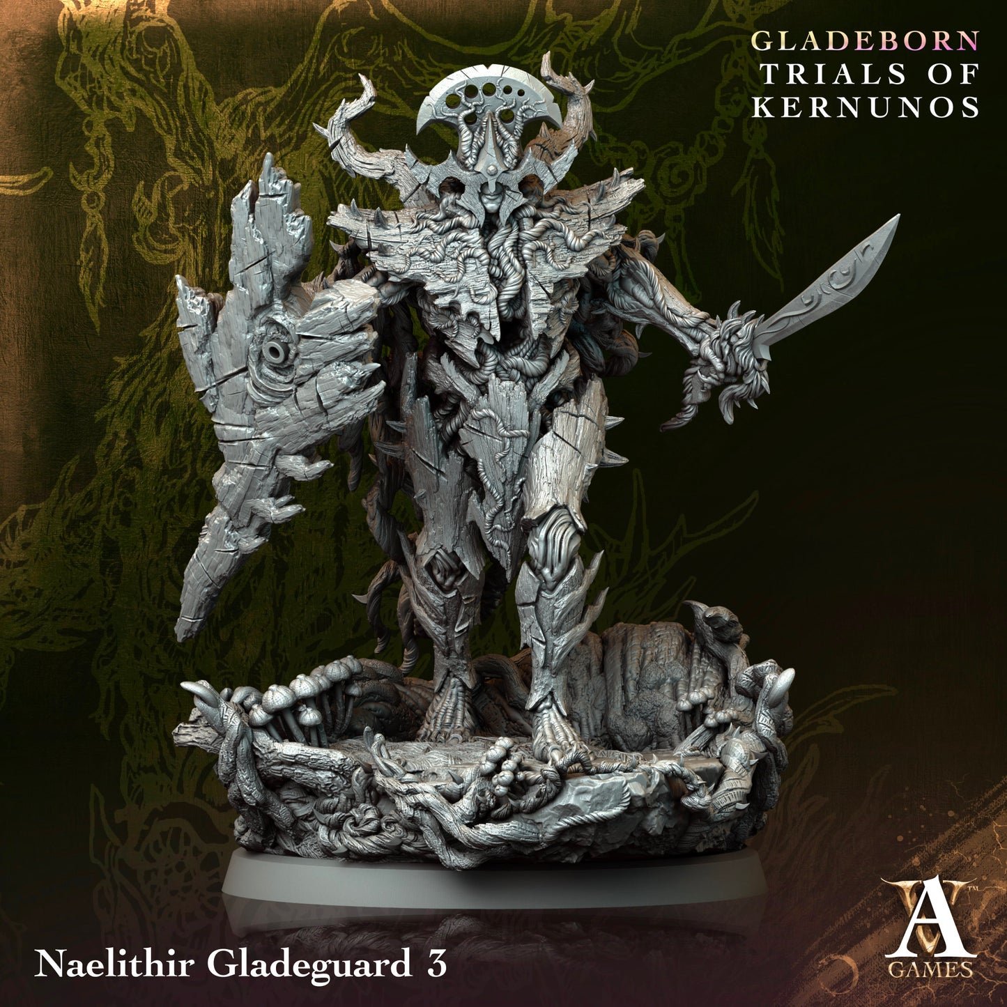 Gladeborn Trials of Kernunos Gladeguard - Archvillian Games