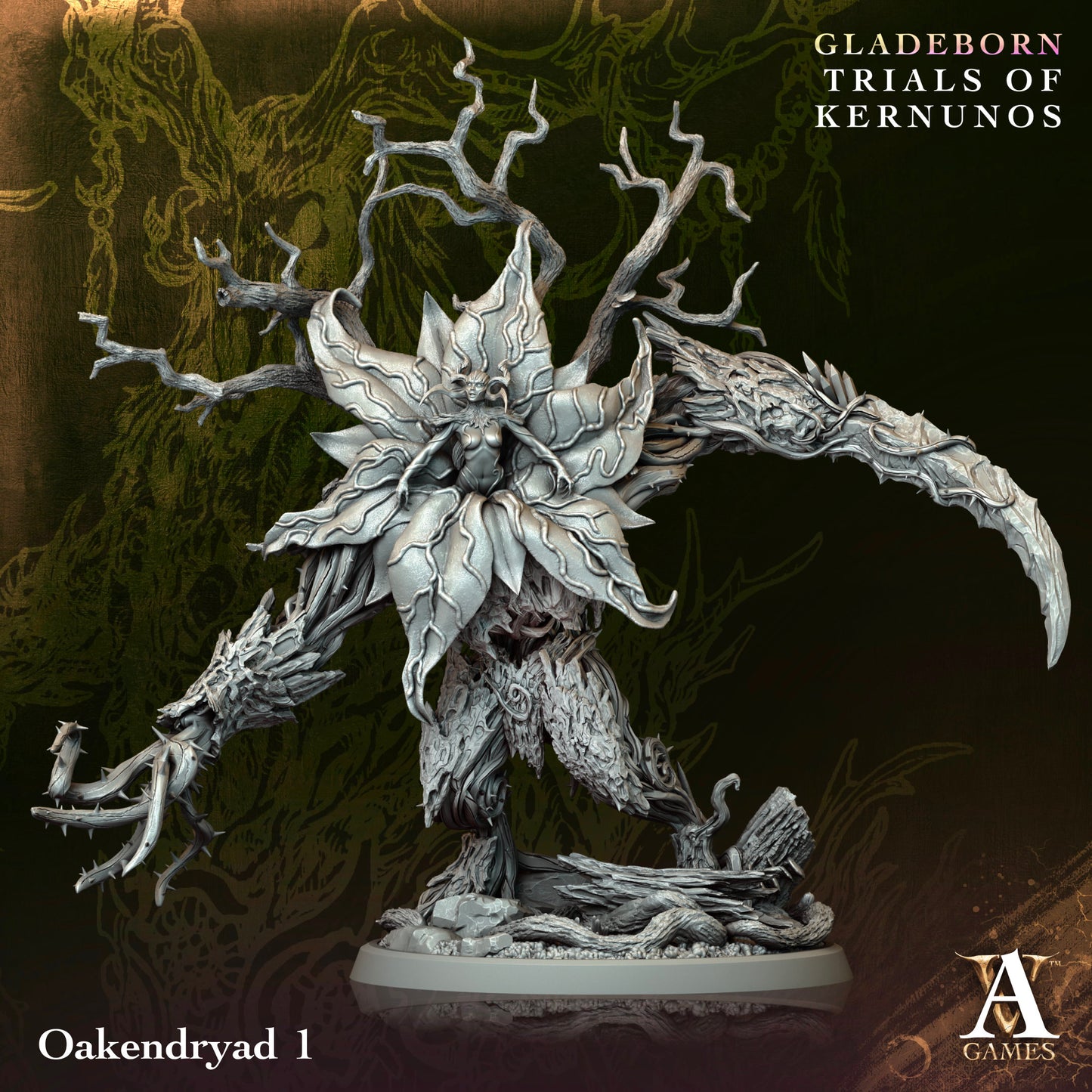 Gladeborn Trials of Kernunos Oakendryad - Archvillian Games