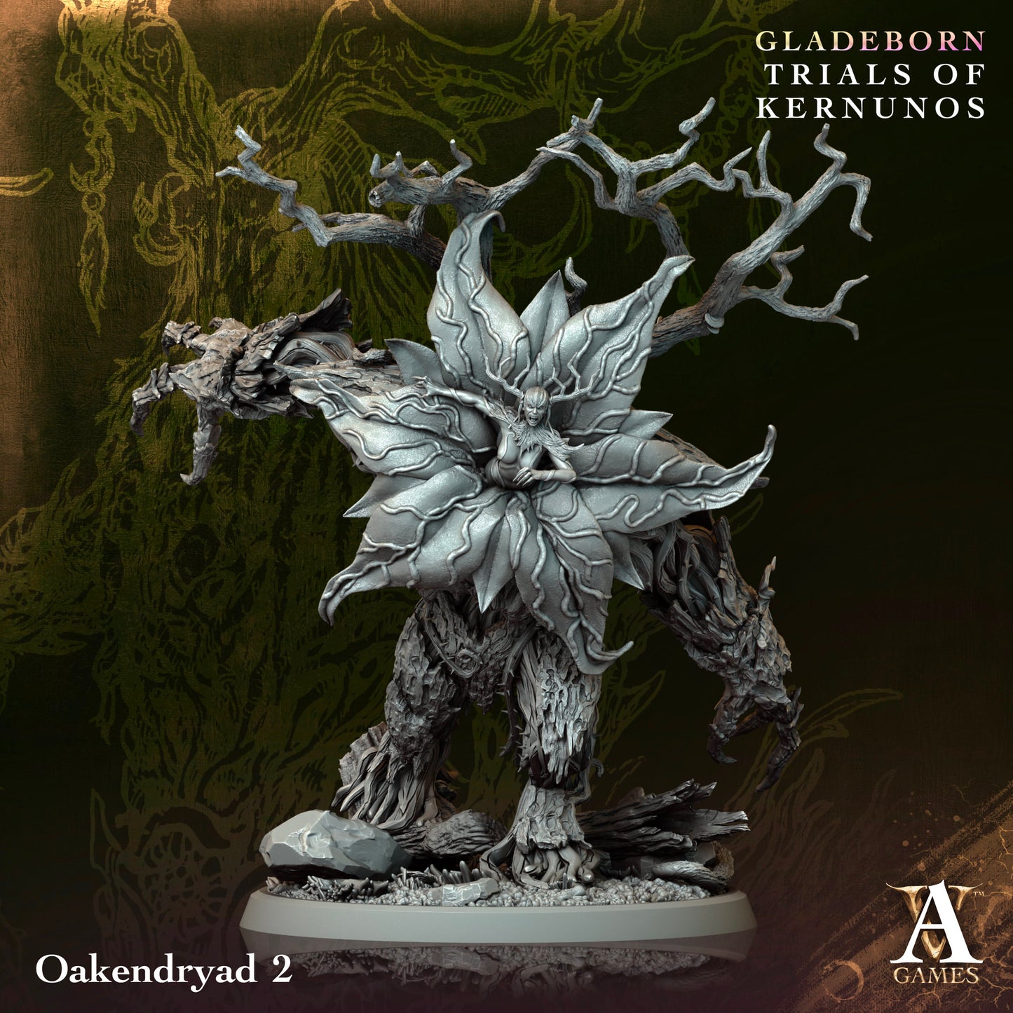 Gladeborn Trials of Kernunos Oakendryad - Archvillian Games