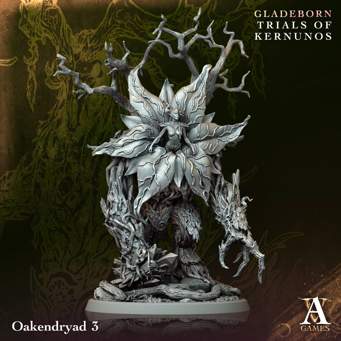 Gladeborn Trials of Kernunos Oakendryad - Archvillian Games