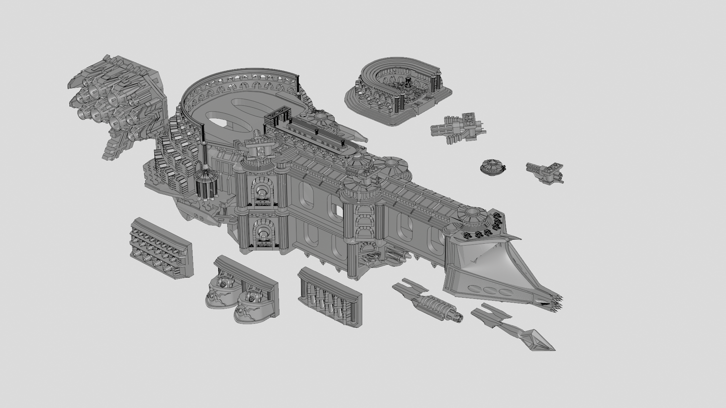 Galea Class Battleship Legionarii Fleet - Nofixedforge