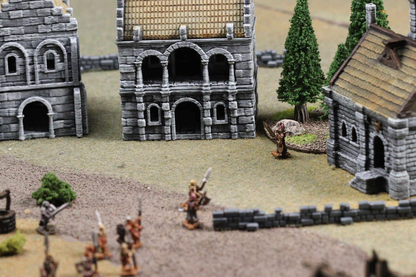 10mm Dark Realms Arkenfel - House Terrain Pack