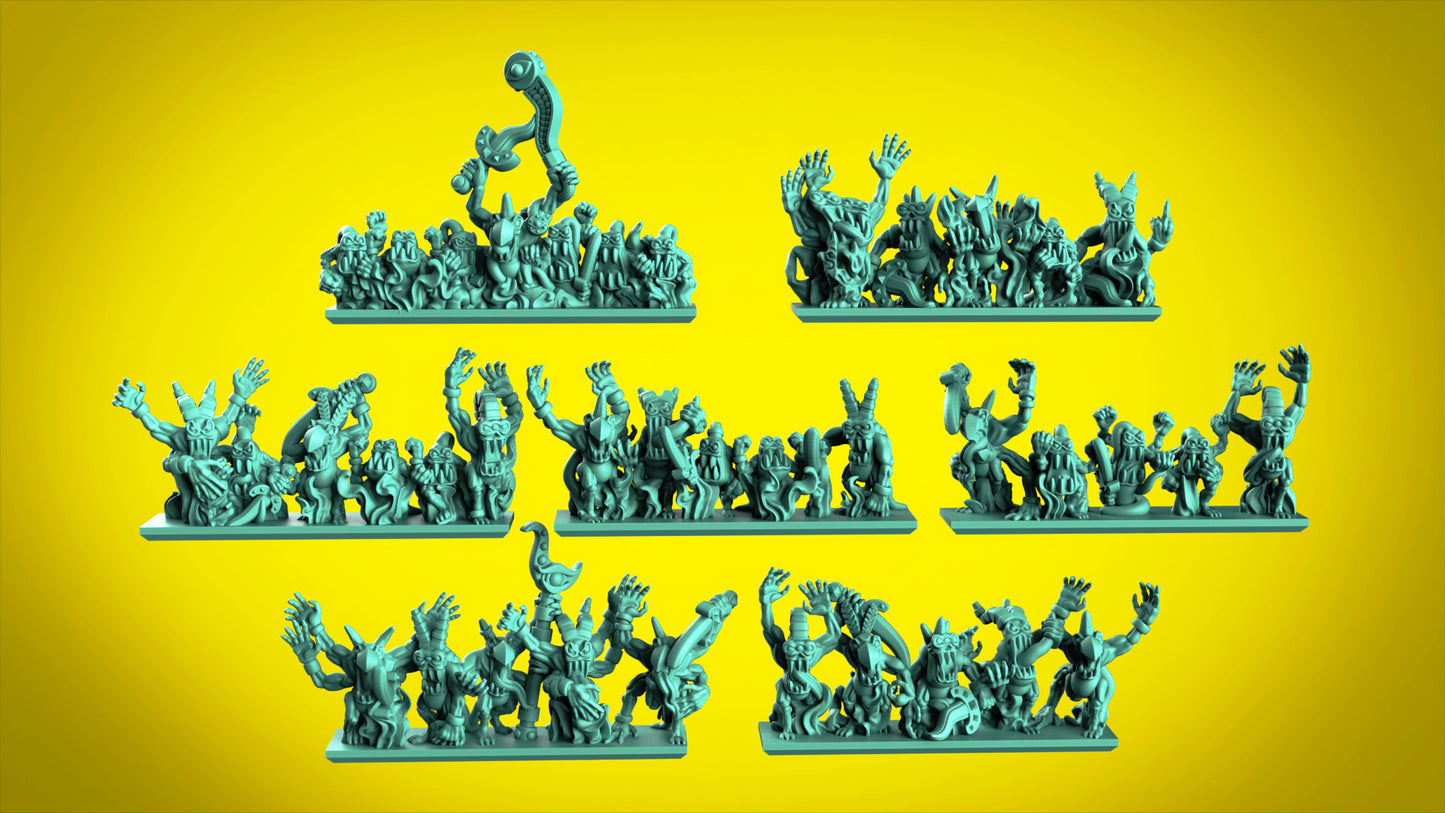 Daemon army - 10mm - Ankylo