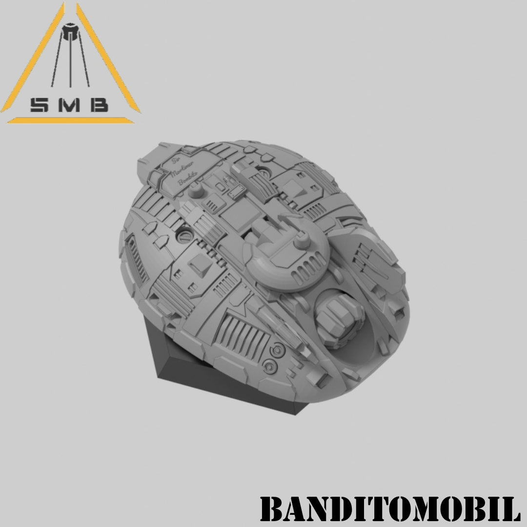 BANDITOMOBIL - Alternate Battletech Model - By Sir Mortimer Bombito