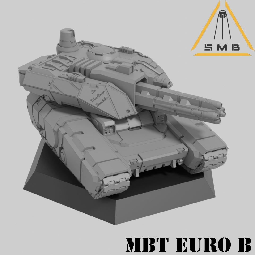 MBT Euro B - Alternate Battletech Model - By Sir Mortimer Bombito