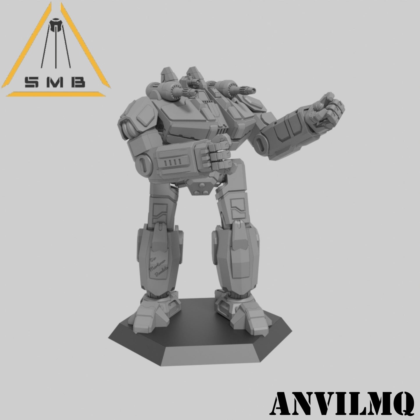 ANVILLMQ - Alternate Battletech Model - By Sir Mortimer Bombito