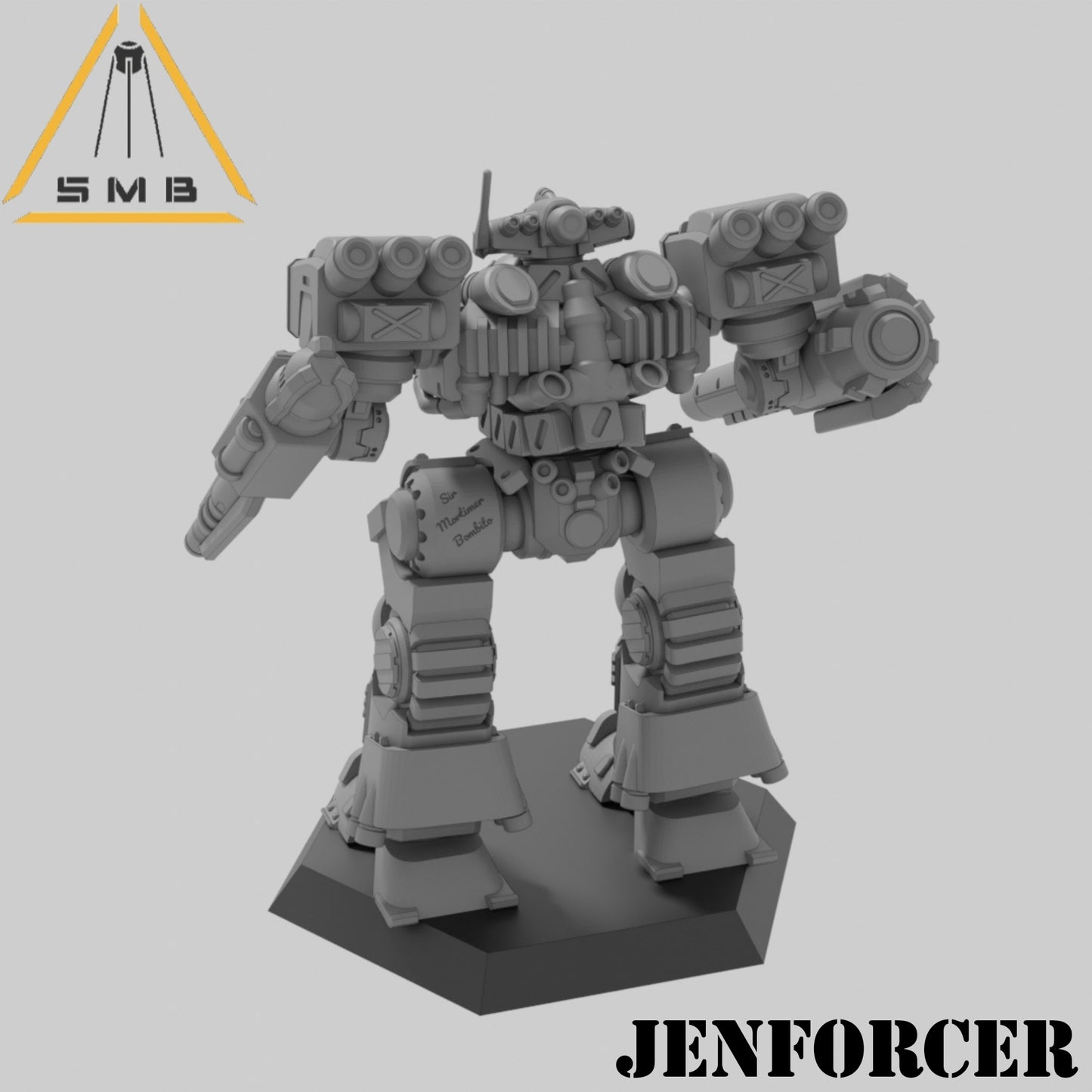 JENFORCER - Alternate Battletech Model - By Sir Mortimer Bombito