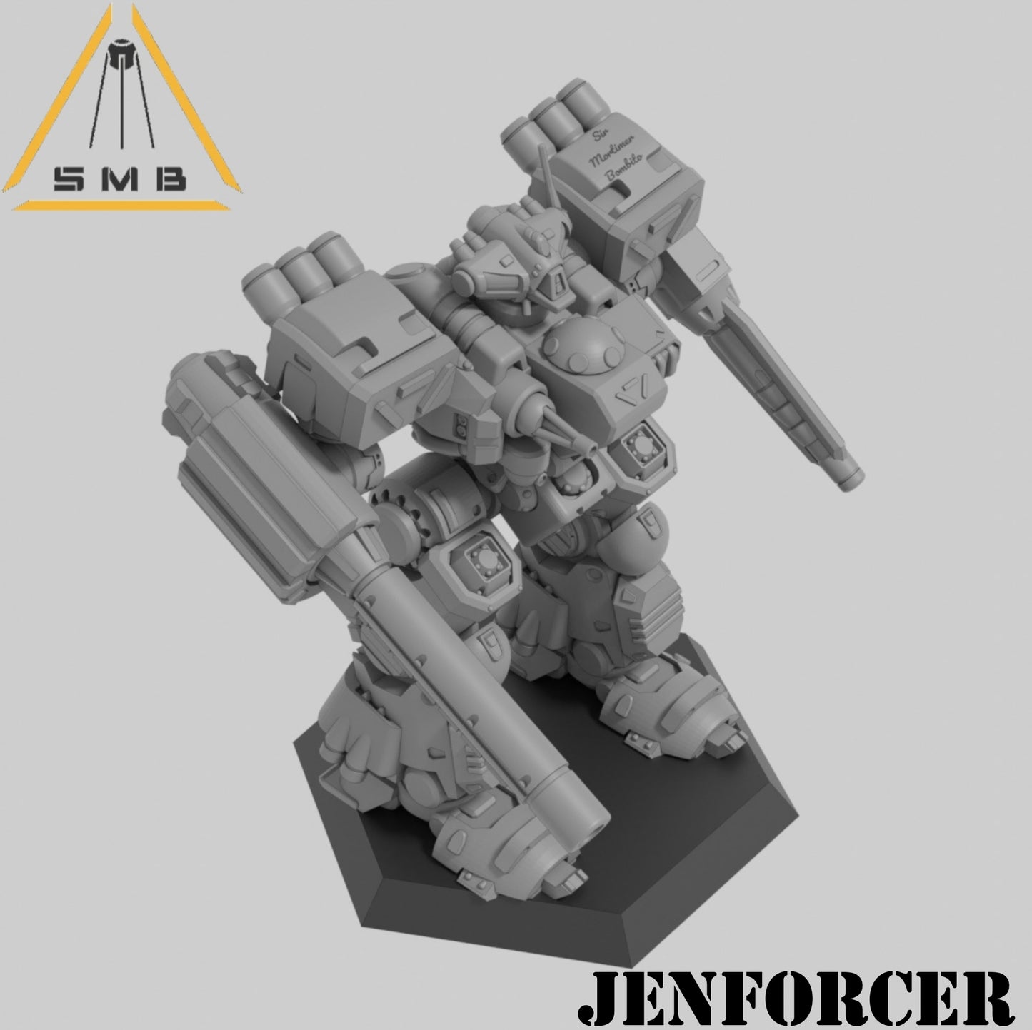 JENFORCER - Alternate Battletech Model - By Sir Mortimer Bombito