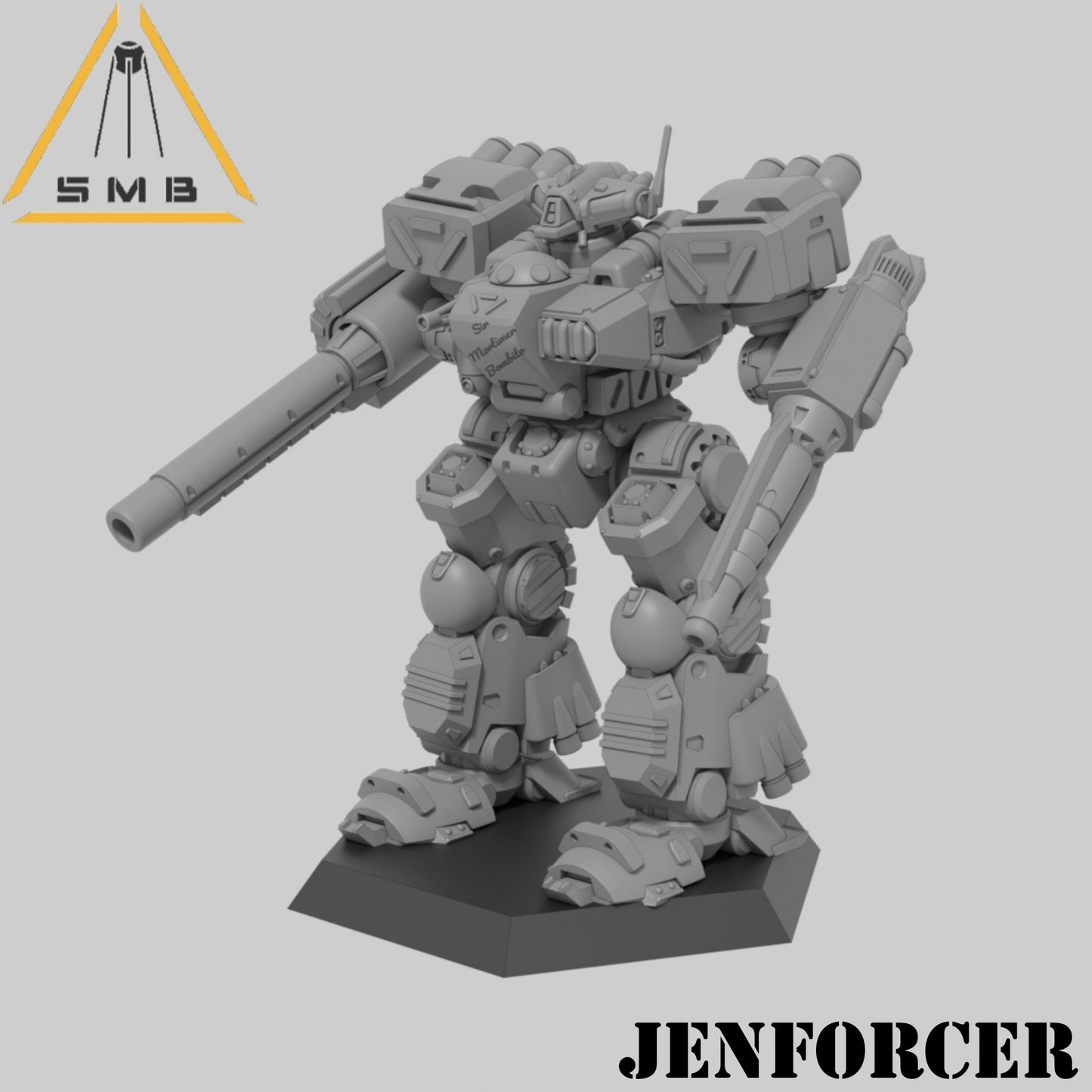 JENFORCER - Alternate Battletech Model - By Sir Mortimer Bombito