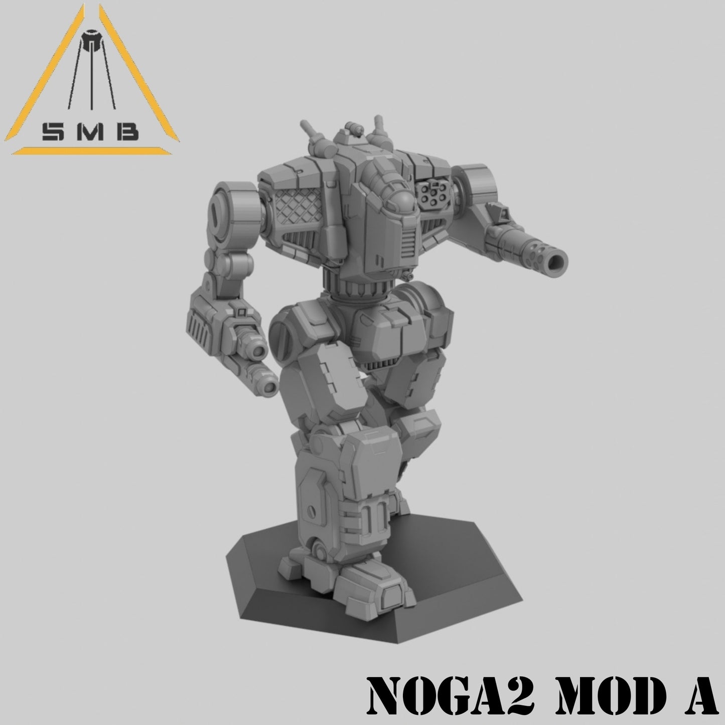 NOGA 2A - Alternate Battletech Model - By Sir Mortimer Bombito