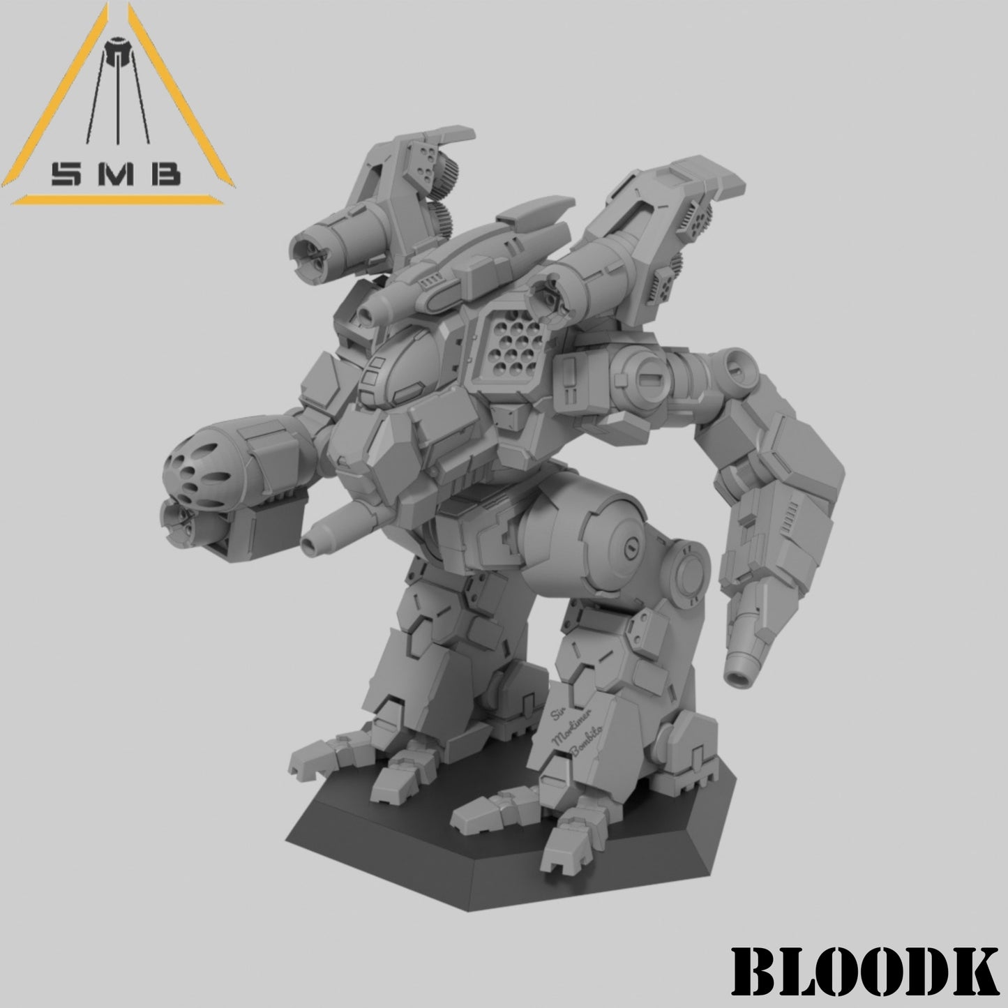 BLOODK - Alternate Battletech Model - By Sir Mortimer Bombito