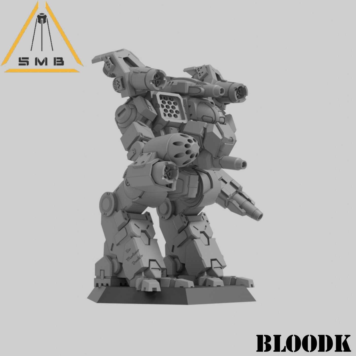 BLOODK - Alternate Battletech Model - By Sir Mortimer Bombito