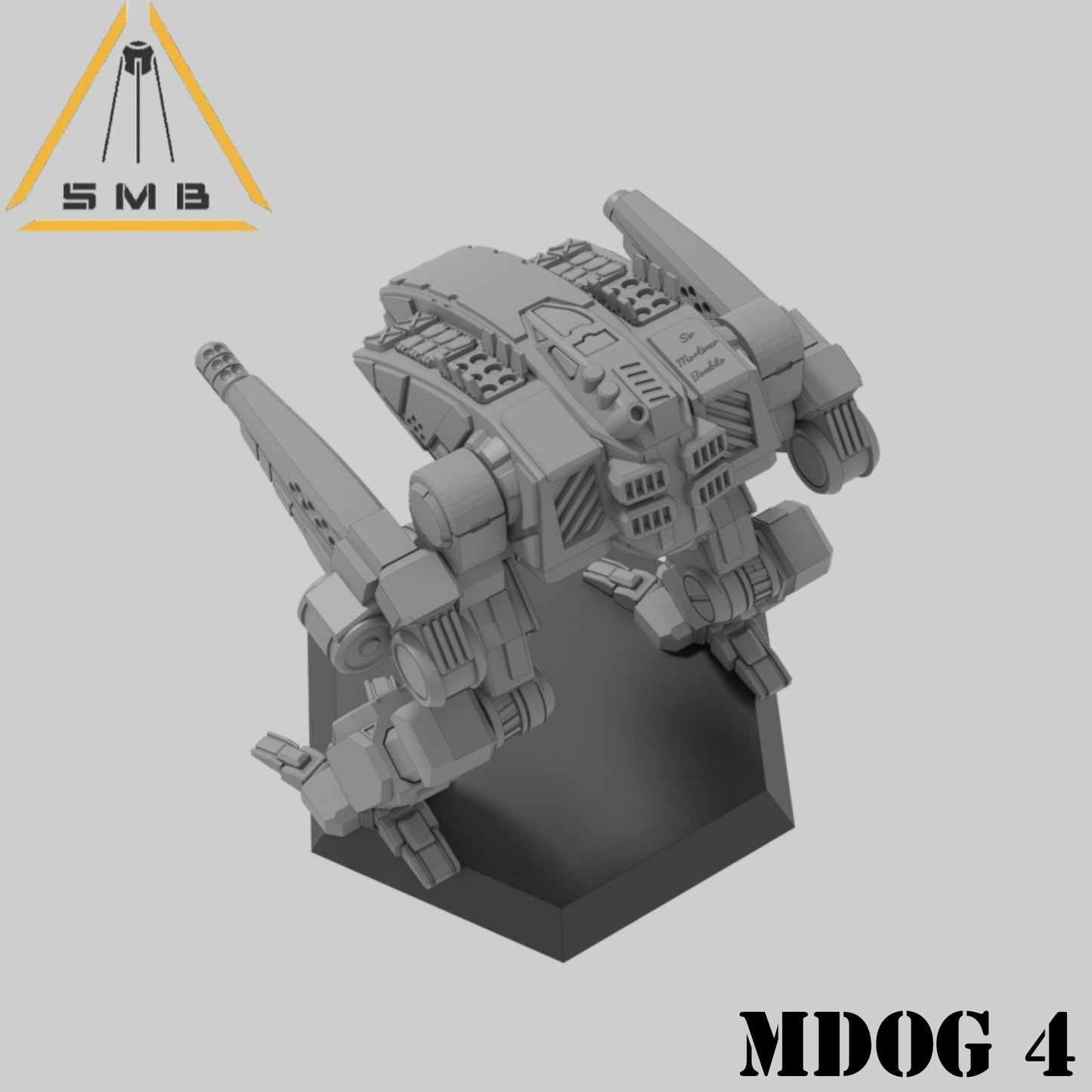 MDOG 4P - Alternate Battletech Model - By Sir Mortimer Bombito