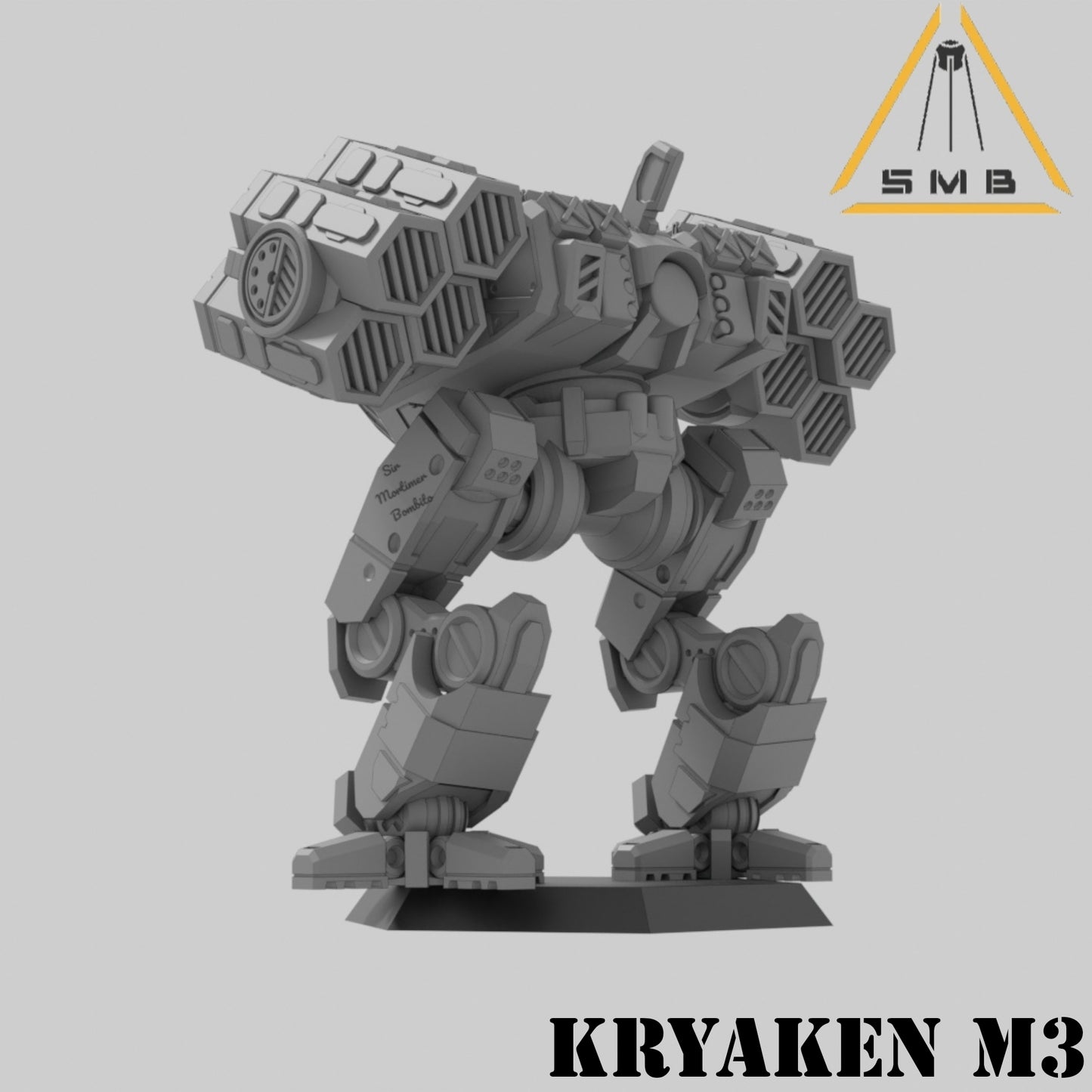 KRYAKEN LRM - Alternate Battletech Model - By Sir Mortimer Bombito