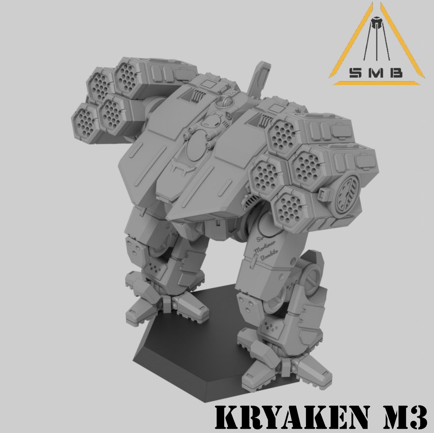 KRYAKEN LRM - Alternate Battletech Model - By Sir Mortimer Bombito