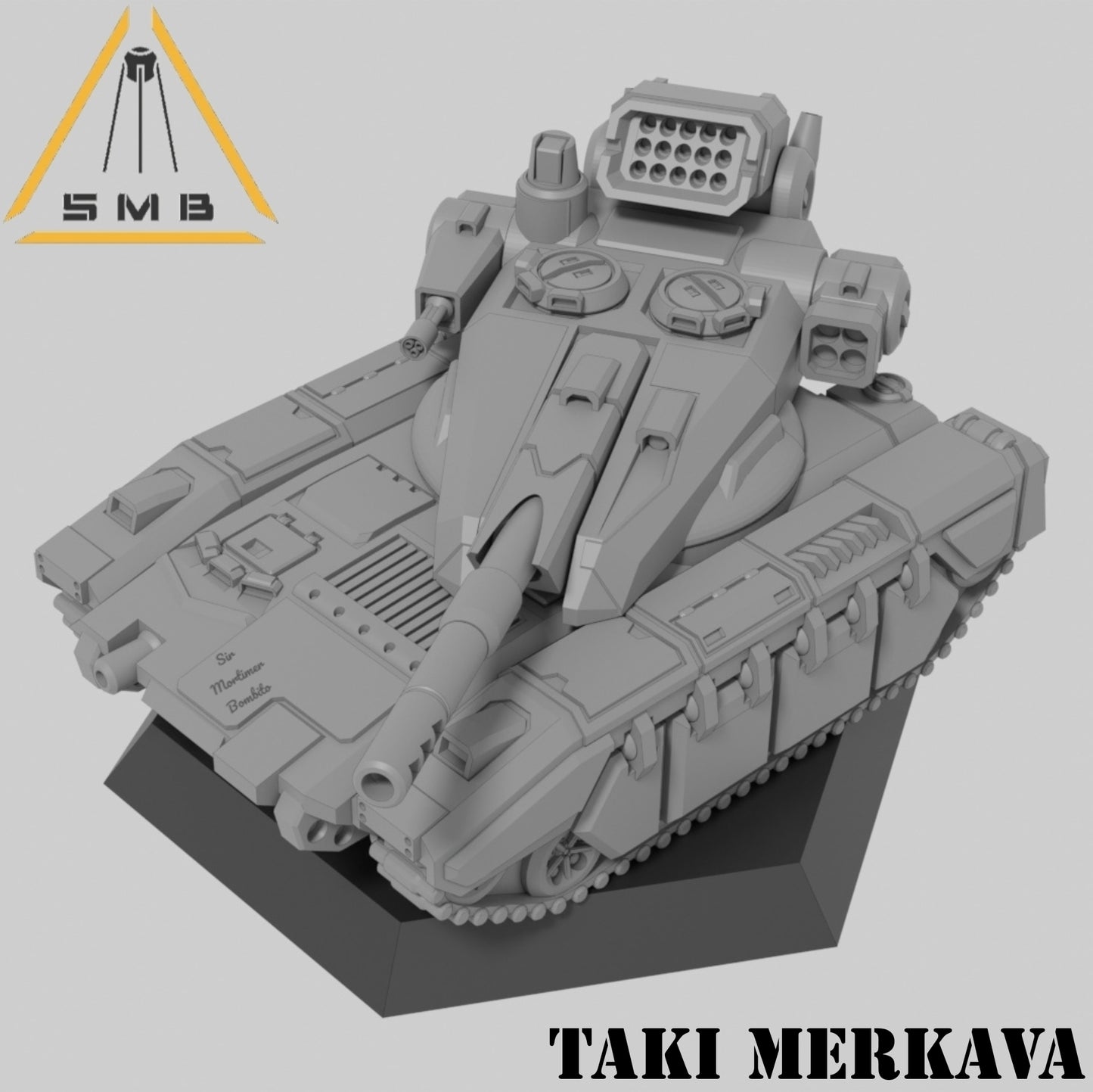 TAKI MERKAVA - Alternate Battletech Model - By Sir Mortimer Bombito