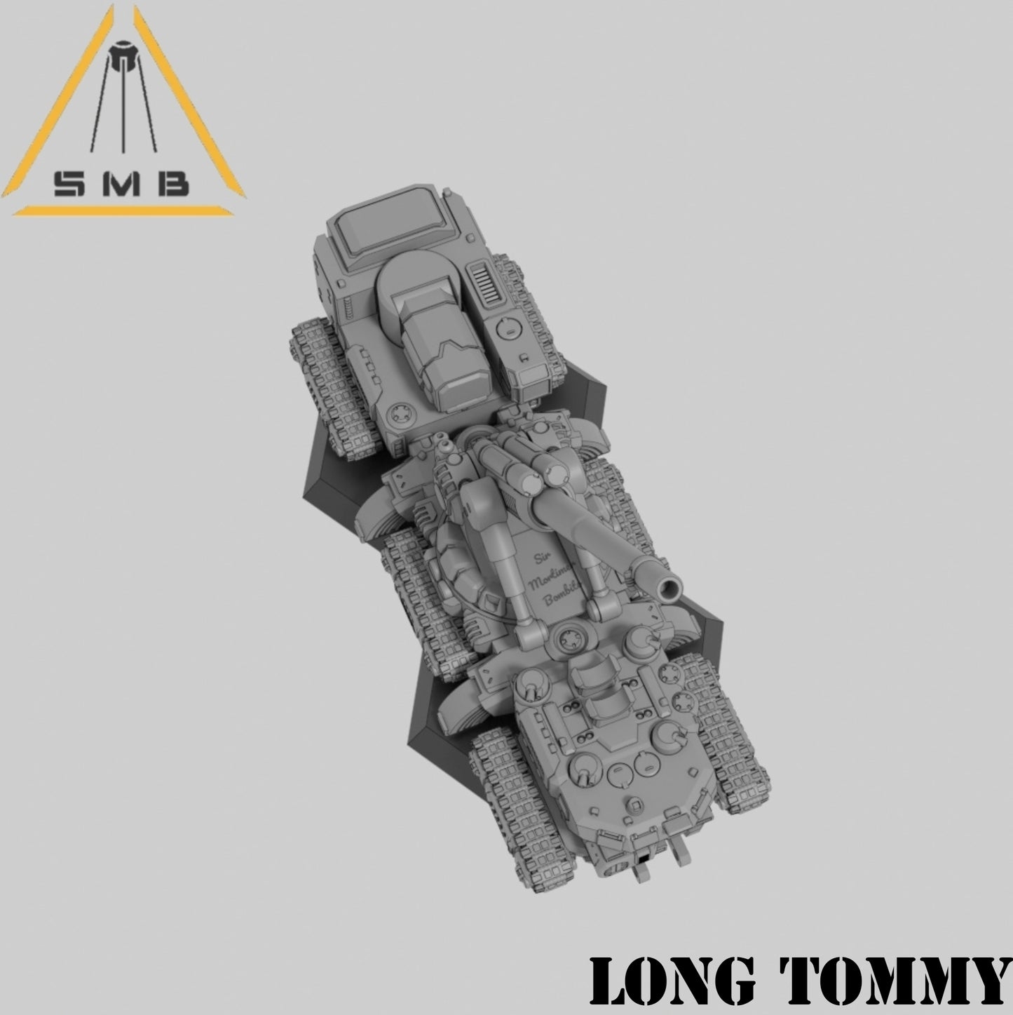 Long Arty - Alternate Battletech Model - By Sir Mortimer Bombito