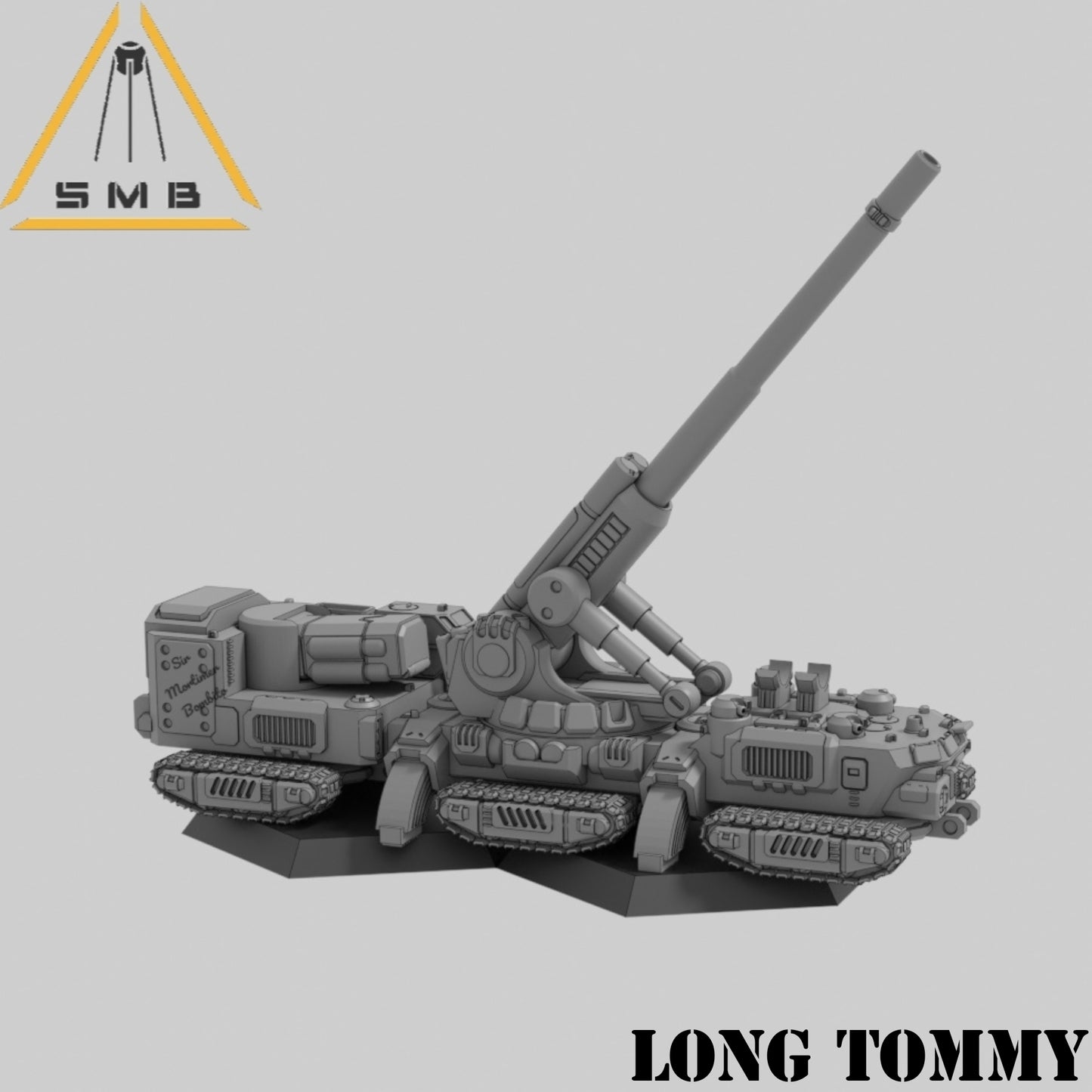 Long Arty - Alternate Battletech Model - By Sir Mortimer Bombito