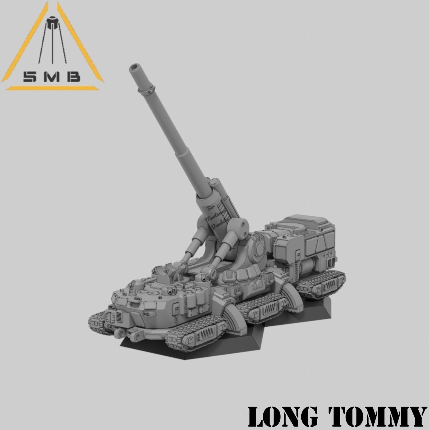 Long Arty - Alternate Battletech Model - By Sir Mortimer Bombito