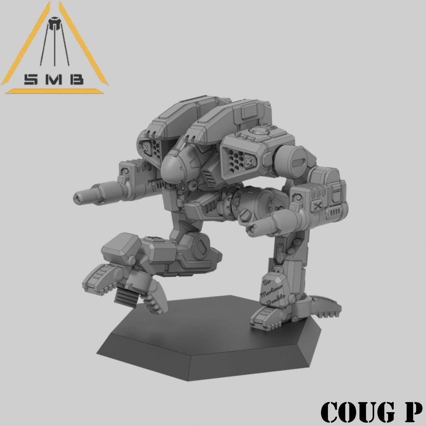 CougP - Alternate Battletech Model - By Sir Mortimer Bombito