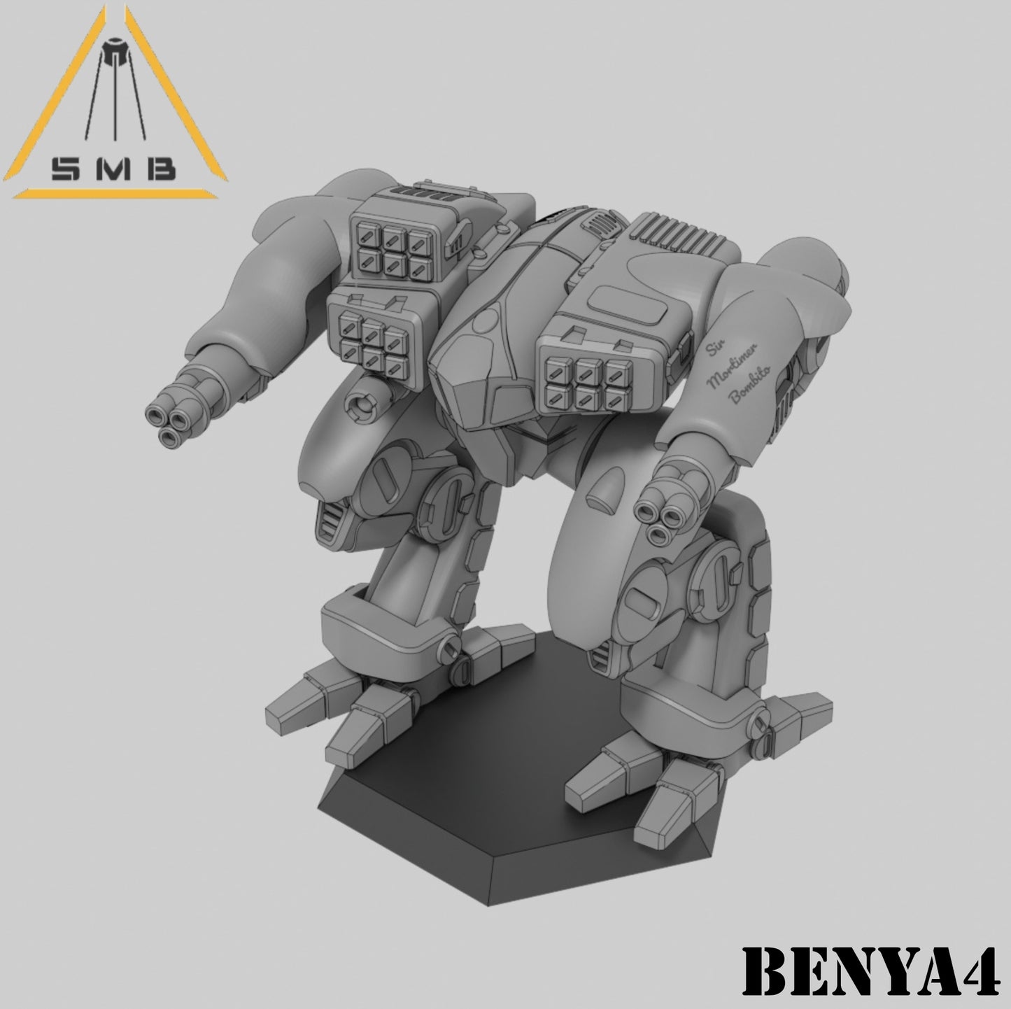 LitBenya4 - Alternate Battletech Model - By Sir Mortimer Bombito