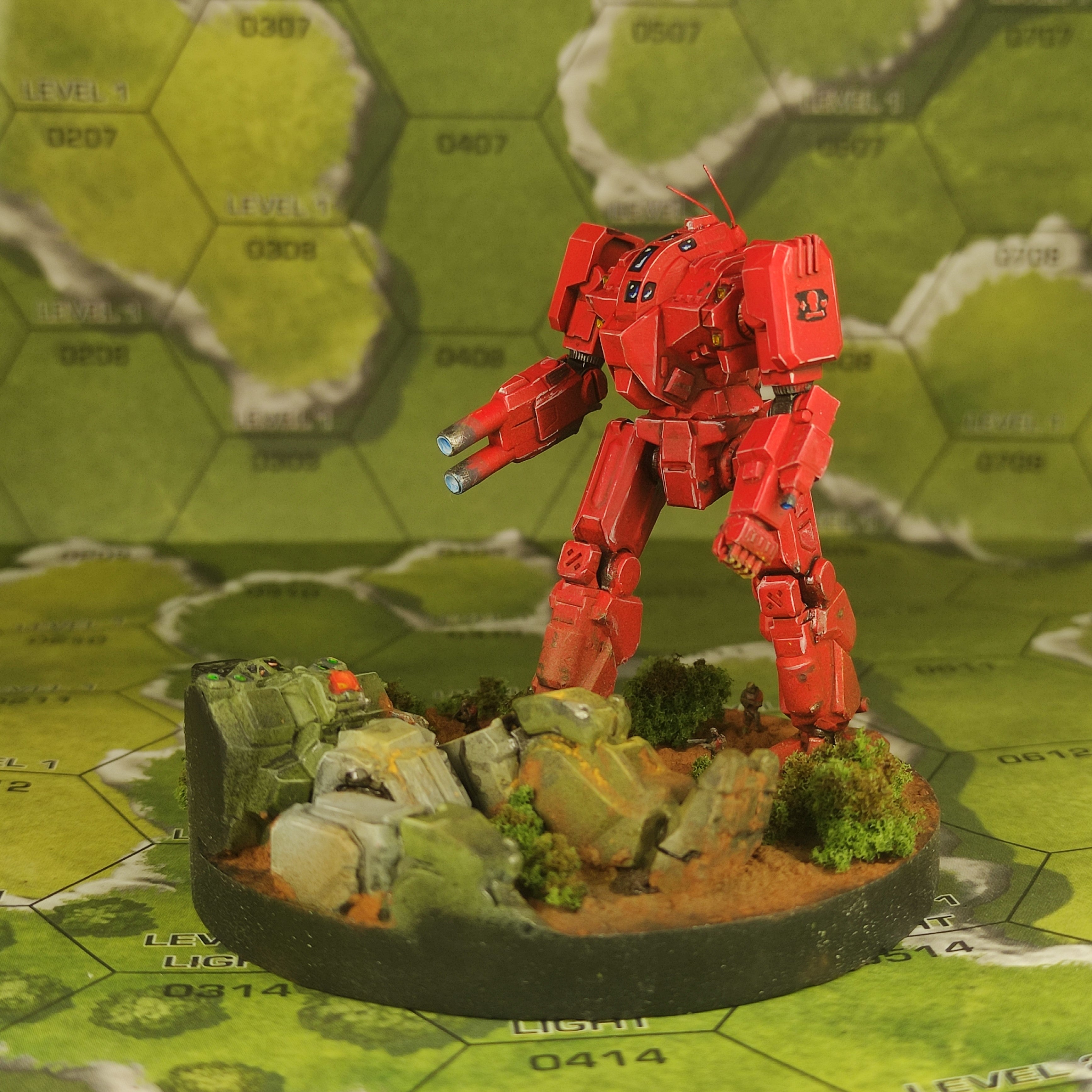 Battletech Model Kit BATLUHA2C - Alternate Battletech Model - By Sir Mortimer Bombito ...