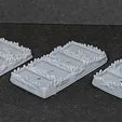 GRASSY Infantry Base/Movement Tray 2slot/4slot - Warmaster Revolution - 10mm