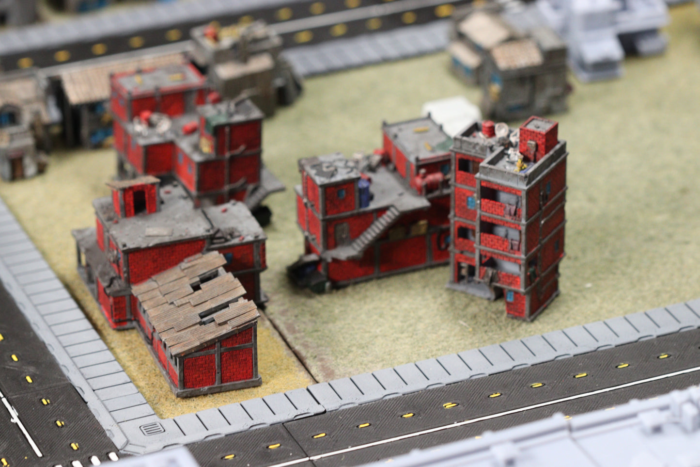 Favelas - Miniature Terrain Set (12 Buildings)