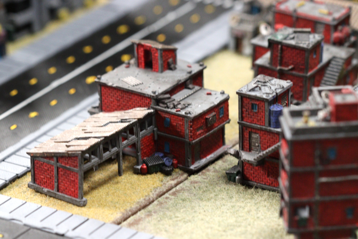 Favelas - Miniature Terrain Set (12 Buildings)