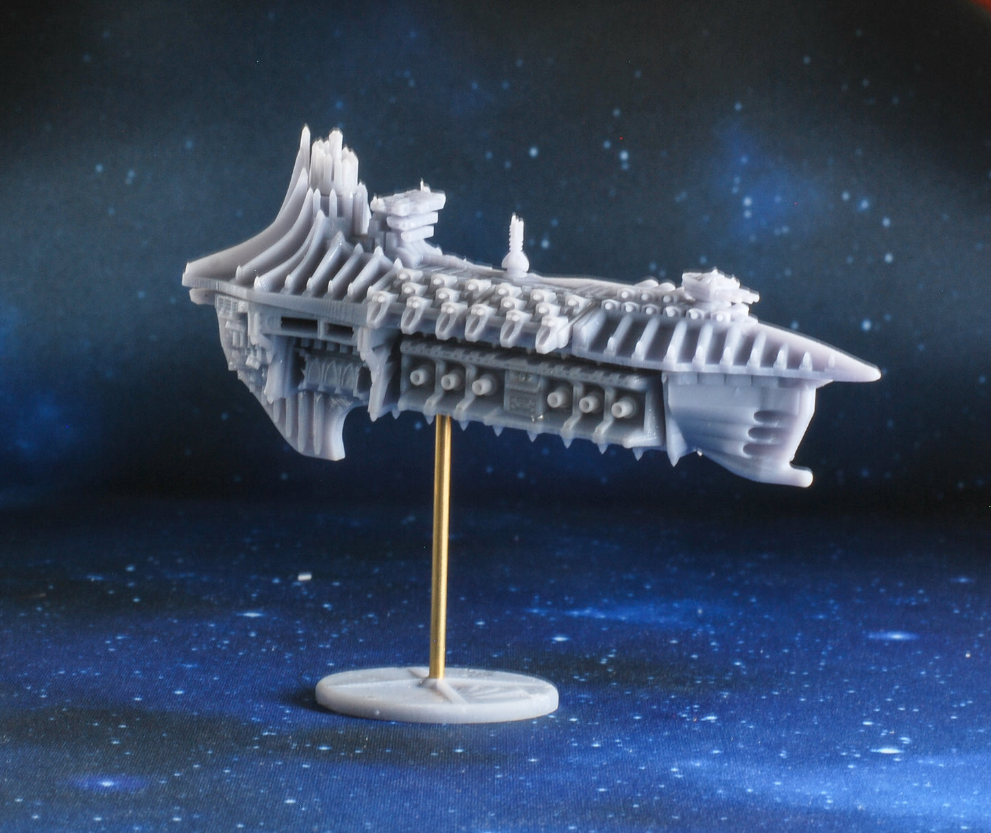 Banshee Class Grand cruiser /broadside hull Tartarus Fleet - Nofixedforge