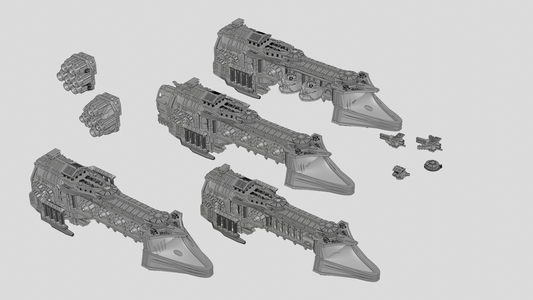Caetra Class Light cruisers Legionarii Fleet - Nofixedforge