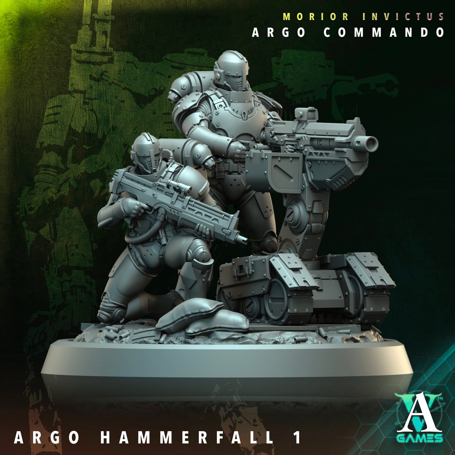 Morior Invictus Argo Hammerfall - Archvillian Games