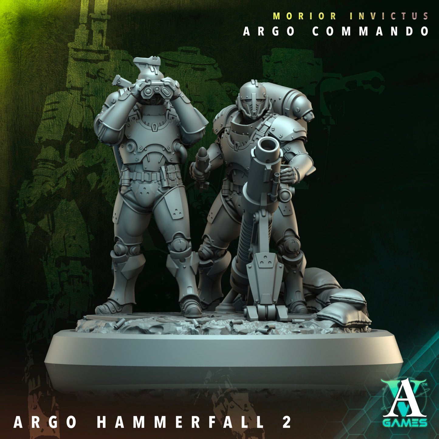 Morior Invictus Argo Hammerfall - Archvillian Games